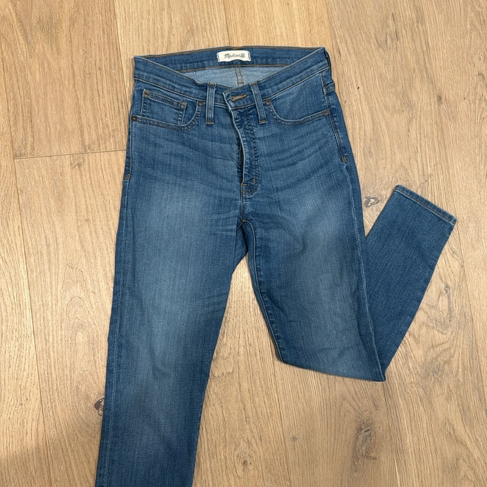 Madewell 9” High Rise Skinny Crop Jean 27